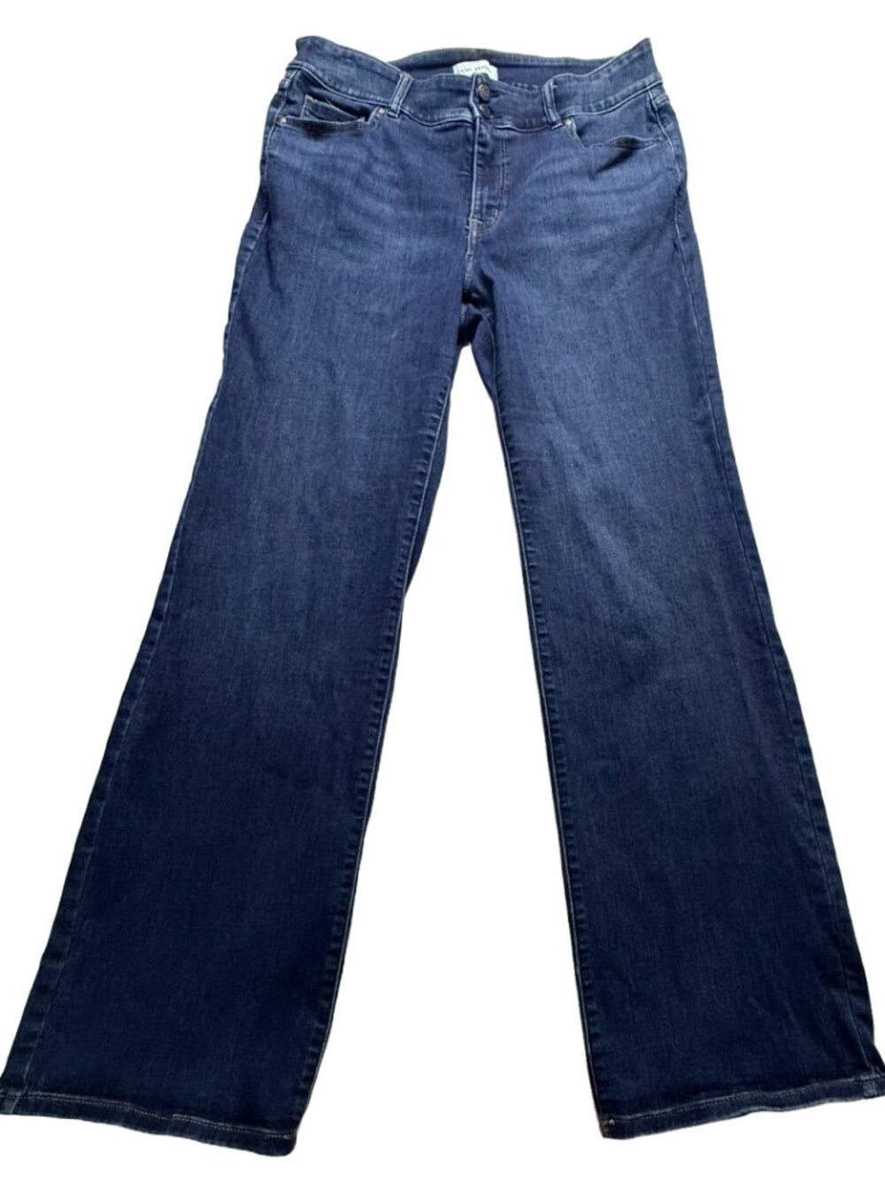 Lane Bryant Women’s 16 Long Bootcut Jeans Dark Wash Stretch Denim 16L
